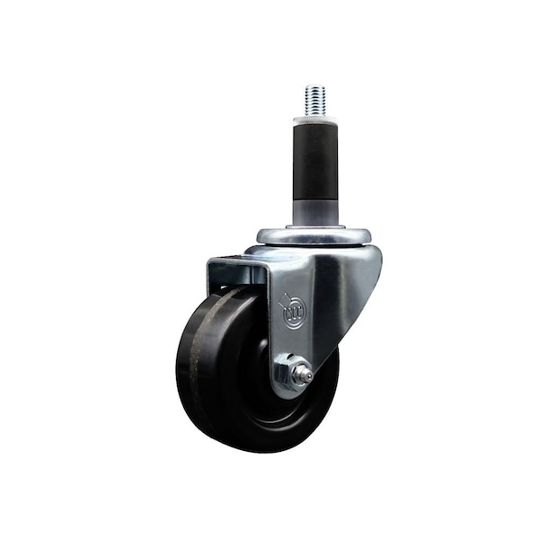3'' Phenolic Wheel Swivel 1-1/8'' Expanding Stem Caster